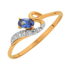 Damenring Russisches Gold