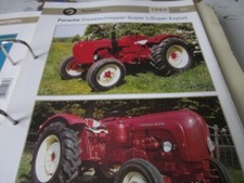 Traktor Porsche 09 Super L, Super Export Datenblatt 09