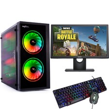 VS Gaming PC Computer Bundle Intel Quad Core i5 16GB 1TB Windows 10 2GB GT710 ✅