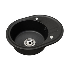 Bella rundes Granitspülbecken