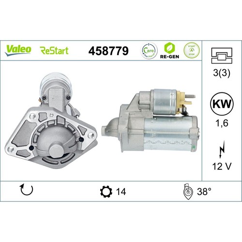 Starter valeo gen - valeo, re-gen