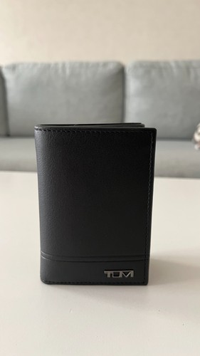 Tumi ledergeldbörse schwarz - tumi,