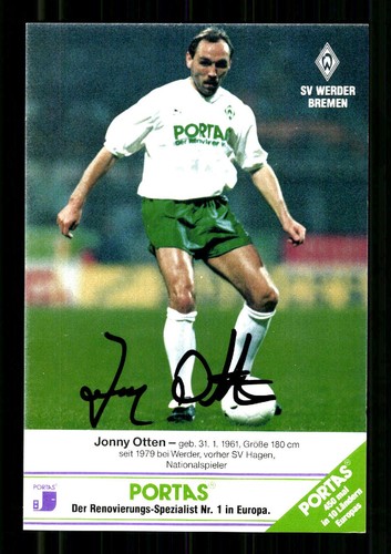 Jonny otten autogrammkarte - otten,