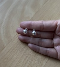 Ohrstecker kugel ball rund - kugel,