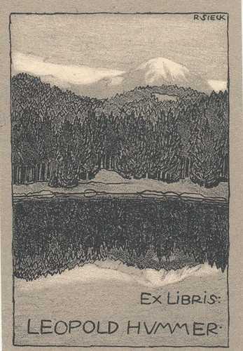 Exlibris bookplate - exlibris,