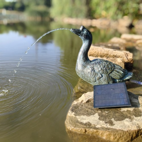 Solar wasserspeier gans - wasserspeier,