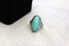 Antiker 800er Silber Amazonit