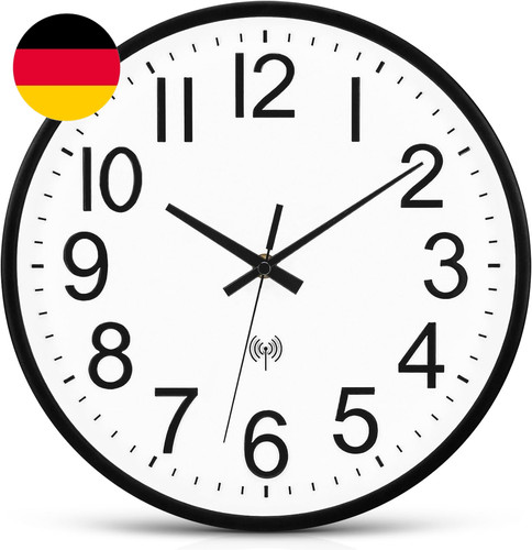 Wanduhr funk lautlos - funk, funkuhr