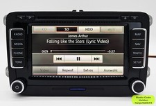 VW RNS 510 Radio original Volkswagen Continental Autoradio mit Code
