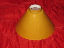 Lampenschirm Glas Berliner Messing Lampen Ersatzschirm Lampenglas cognac 25 cm
