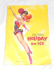 HOLIDAY ON ICE HEFT PROGRAMM WORLD FAMOUS SAMMLER ALT 60er JAHRE