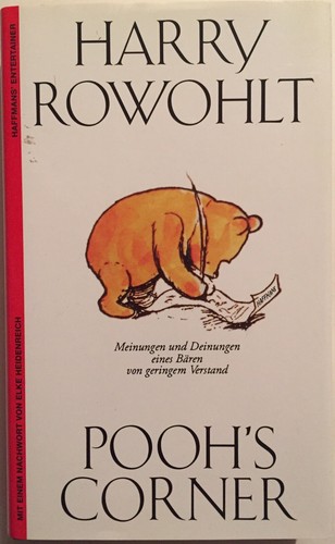 Harry rowohlt signiert buch - signiert,