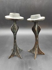 Bronzefigur " 2 Kerzenständer