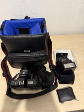 Set Minolta 7000 AF Spiegelreflexkamera mit Objektiv, Blitz und Tasche