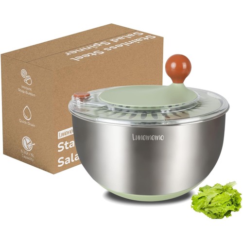 Salatschleuder edelstahl - salatschleuder,