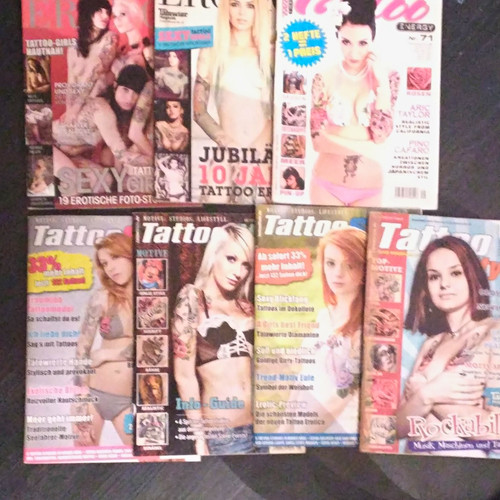 Tattoo magazin konvolut - tattoo,
