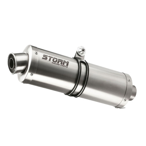 Storm auspuff endtopf stahl - auspuff,