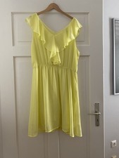 Sommerkleid Kleid Gelb Damen