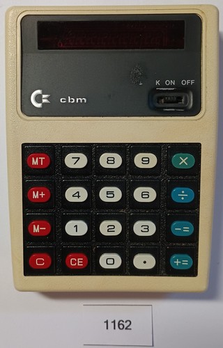 1162 taschenrechner commodore - 1162,