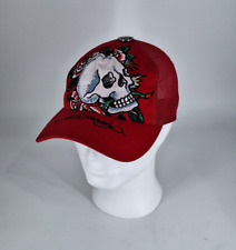 Skulls - Vintage Ed Hardy Skulls Design Trucker Snapback Cap Christian Audiger