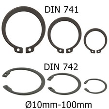 10x Seegering DIN 471 / 472