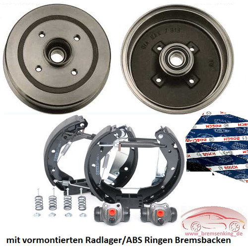Opel corsa bremstrommeln - corsa, +