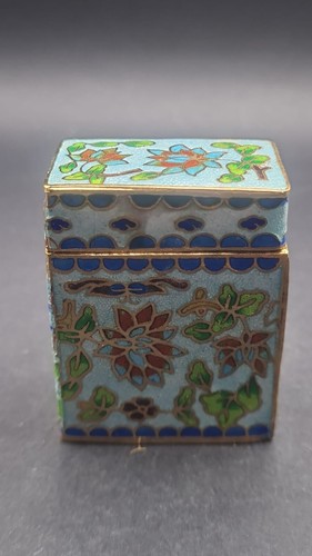 Emaille cloisonne schmuckdose - cloisonne,