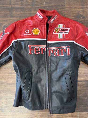 Ferrari lederjacke - ferrari,