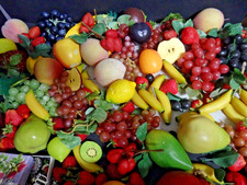 Deko-Obst Kunststoff großes