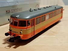 Brekina MAN Schienenbus mit Beiwagen AKN+Schienenbus ANB in H0/fahren mit DC/OVP