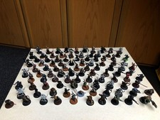 100 Table Top Figuren - Ritter, Räuber, Fantasy-Soldaten I -