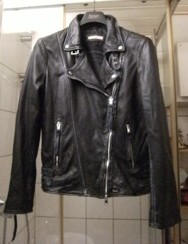 Damen lederjacke - damen, in