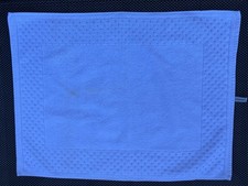 Duschvorleger Badematte Badevorleger Weiß  Reine Baumwolle 66x50 cm Gebraucht