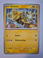 Elektek 053/162 Pokemon Karte