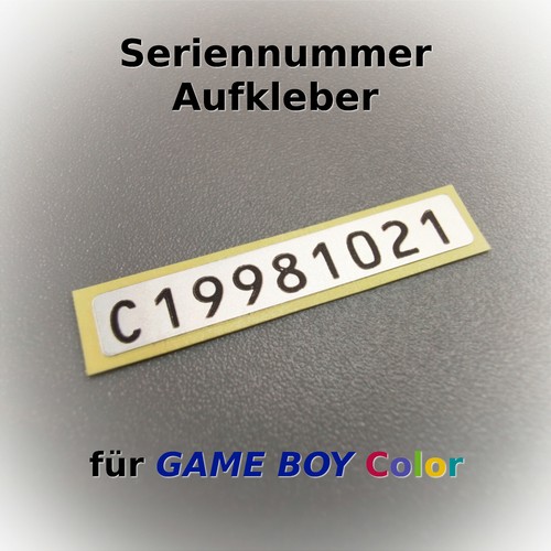 Seriennummer aufkleber für - aufkleber,
