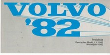 Volvo preisliste modelljahr - volvo,