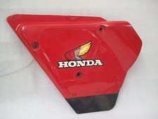 Orig. Seitendeckel links Cover left Honda XL 185S   rot   XL 185 S