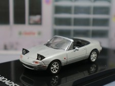 Mazda MX-5 NA silber - Hobby Japan (1/64) Modellauto Model Car