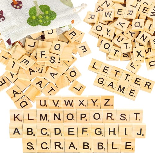 Holz alphabet fliesen - alphabet,