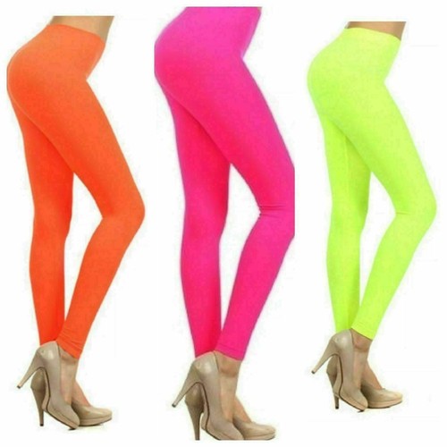 Damen legging hell - legging, neon