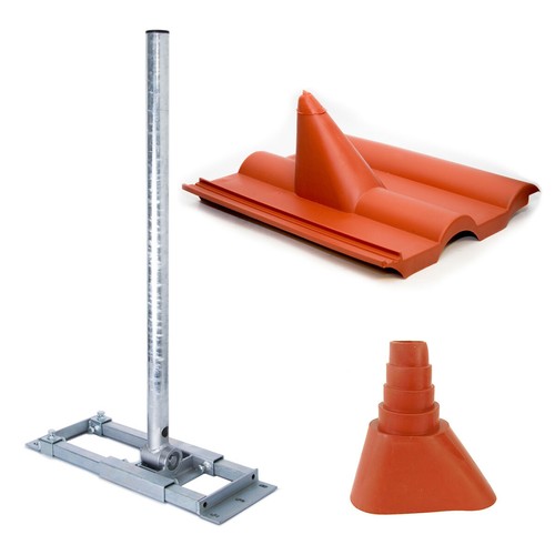 Dachsparrenhalter 90cm mast - dachsparrenhalter,