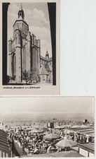 2 Kleinbild - AK's - Stralsund und Scheveningen