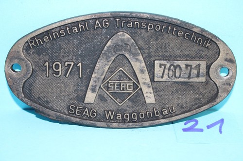 Altes waggonschild eisenbahn - waggonschild,