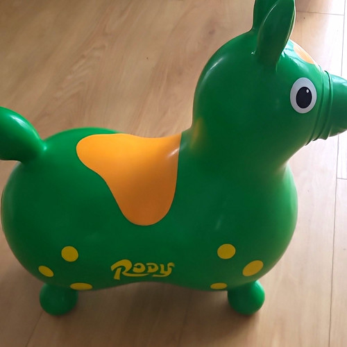 Rody grünes hüpfpferd für - hüpfpferd,