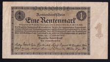 1 Rentenmark 1.11.1923 - Serie J - Rentenbank (DEU-199a)