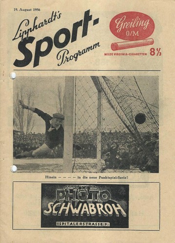 Programm 1956 vfr - programm, 1956/57