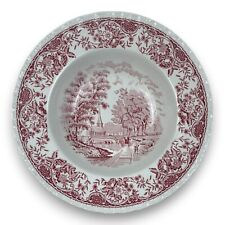 Royal Tudor Ware Olde England Suppenteller Staffordshire England Vintage