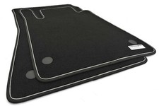 Fußmatten Mercedes SLK R171 / AMG Automatte Teppich Velours 2-teilig schwarz