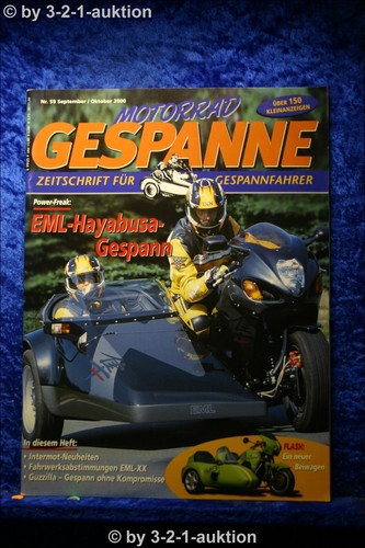 Motorrad gespanne 5 00 - nr.59, 5/00