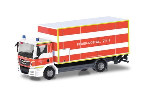 Herpa man koffer lkw - man, tg-m